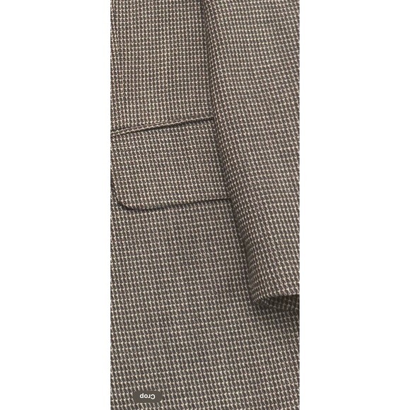 Jack victor Other - Jack Victor Black, Gray Houndstooth Prossimo 100% Wool Blazer‎ Size 46 Long